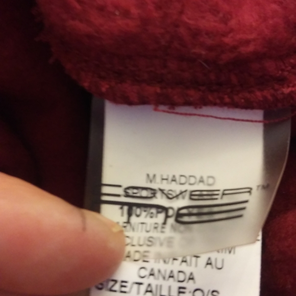 Burgandy Poncho Pullover Onesize - Picture 5 of 6